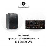 Loa cho quán café – Tư vấn lựa chọn và lắp đặt